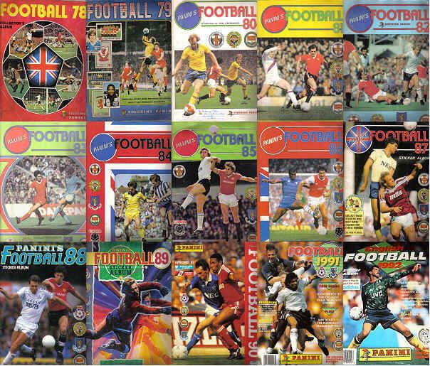 PANINI STICKERS AND ALBUMS I MISS THE OLD SCHOOL